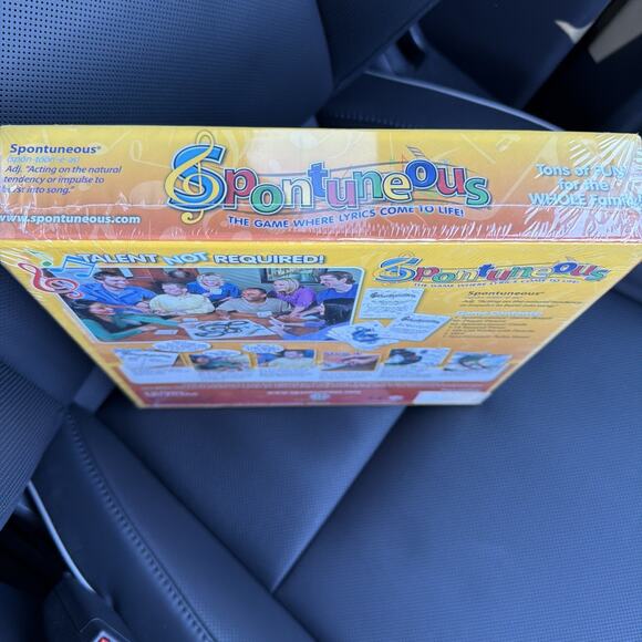 Spontuneous The Party Song Game - Brand NEW Sealed - Picture 3 of 5